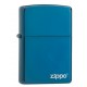 Zippo Sapphire avec Logo Zippo